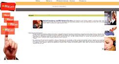 Desktop Screenshot of mycardsolutions.in